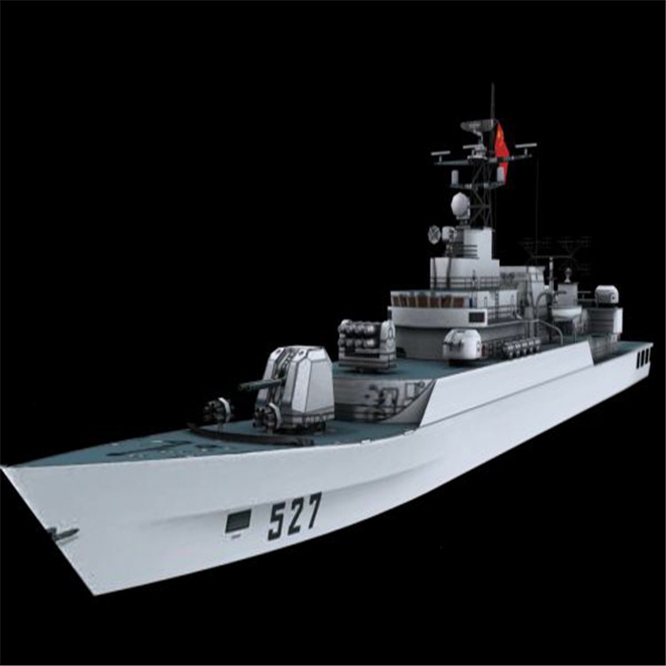 福山镇3d护卫舰模型